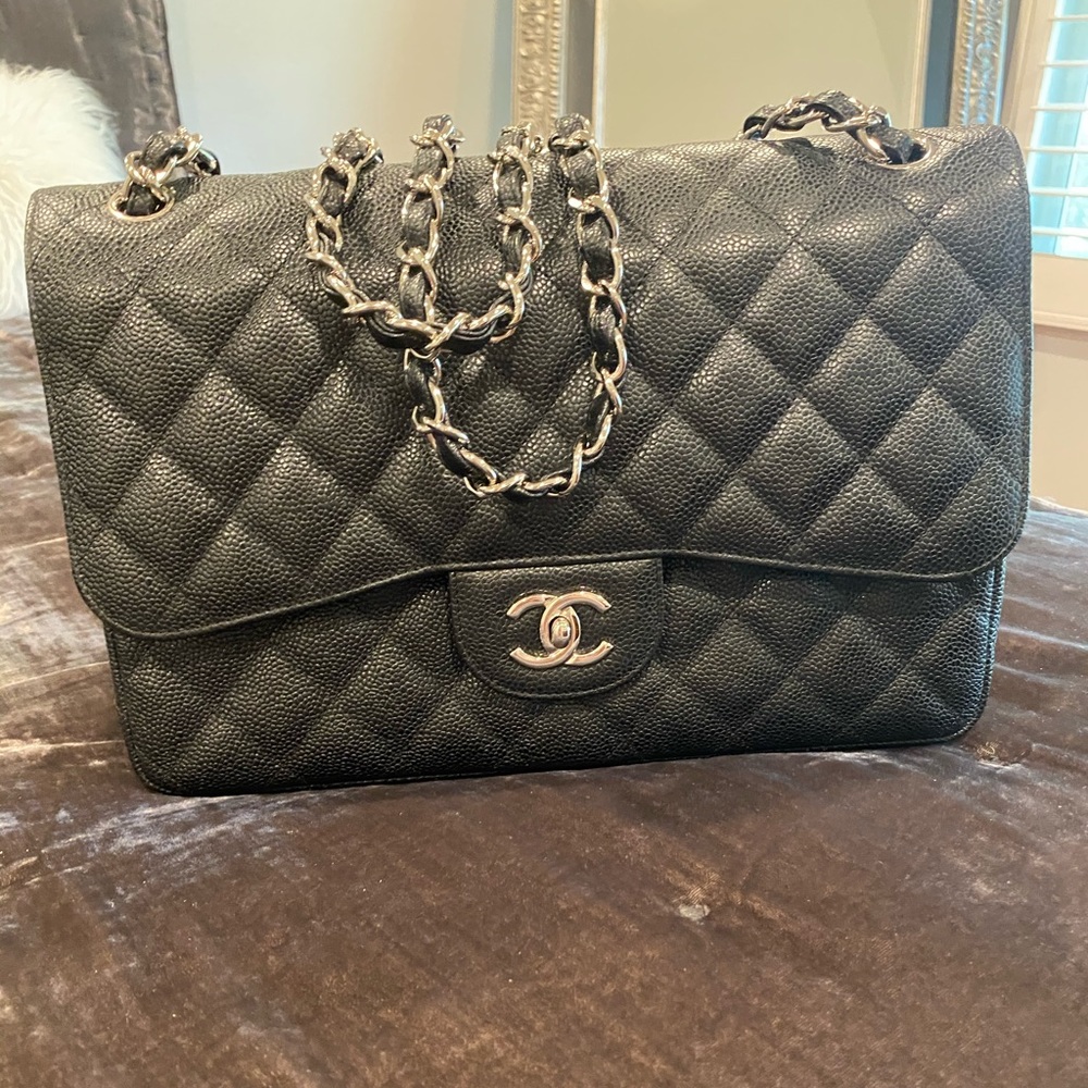 SOLD Chanel classic double flap bag